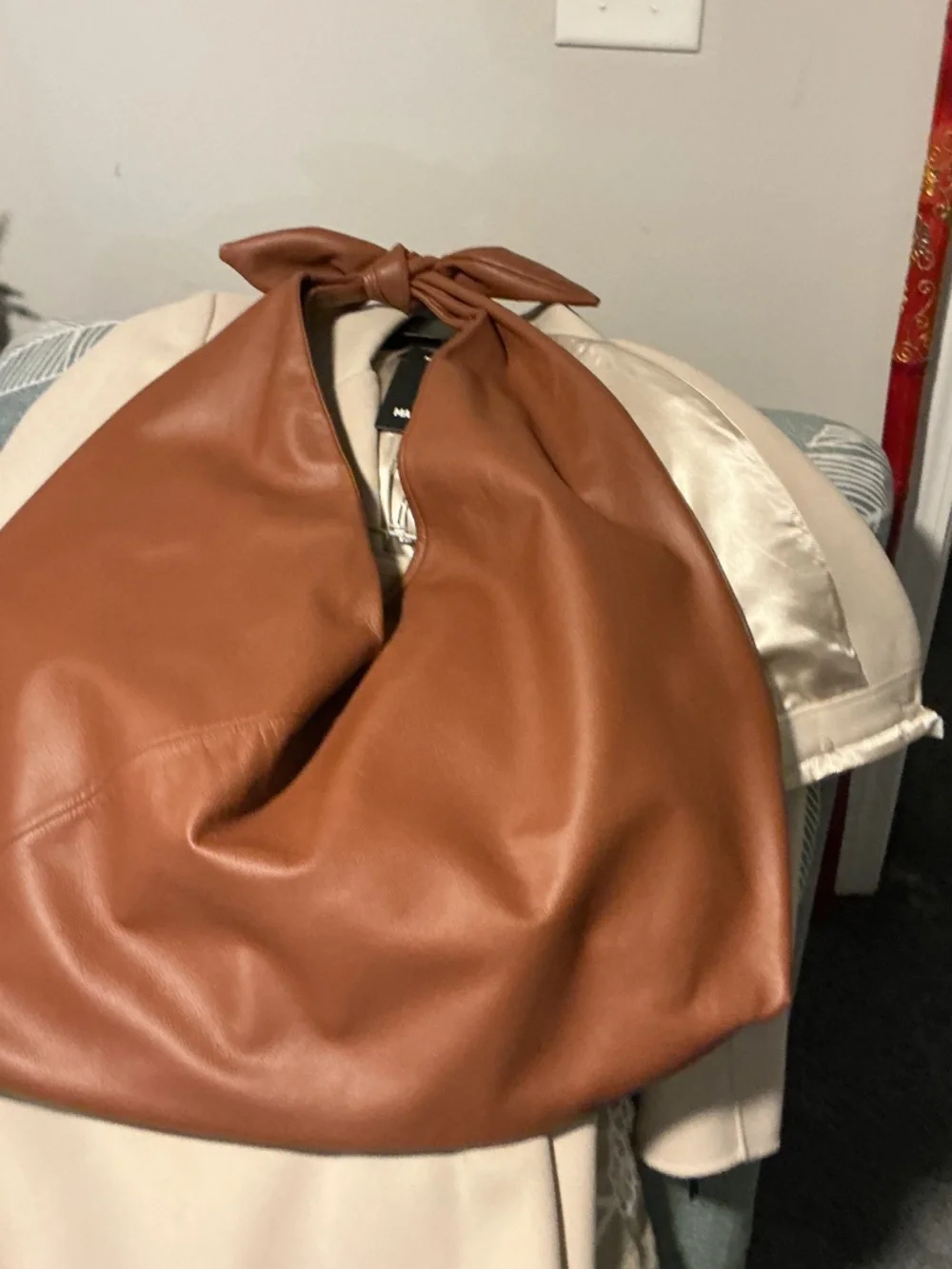 Gabriela Hearst Large Hildegard cogna hobo bag.